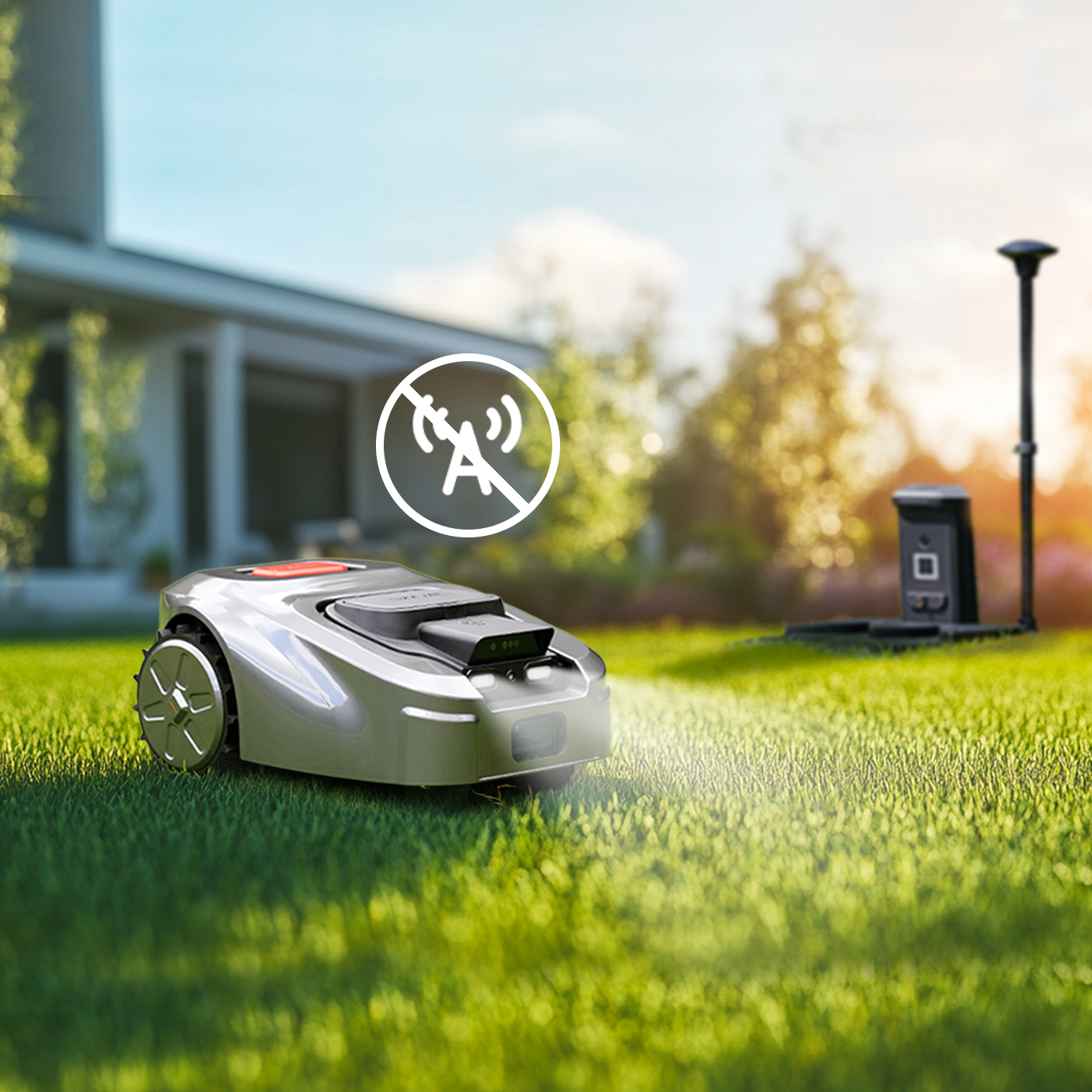 RTK-Satelliten-Positionierung