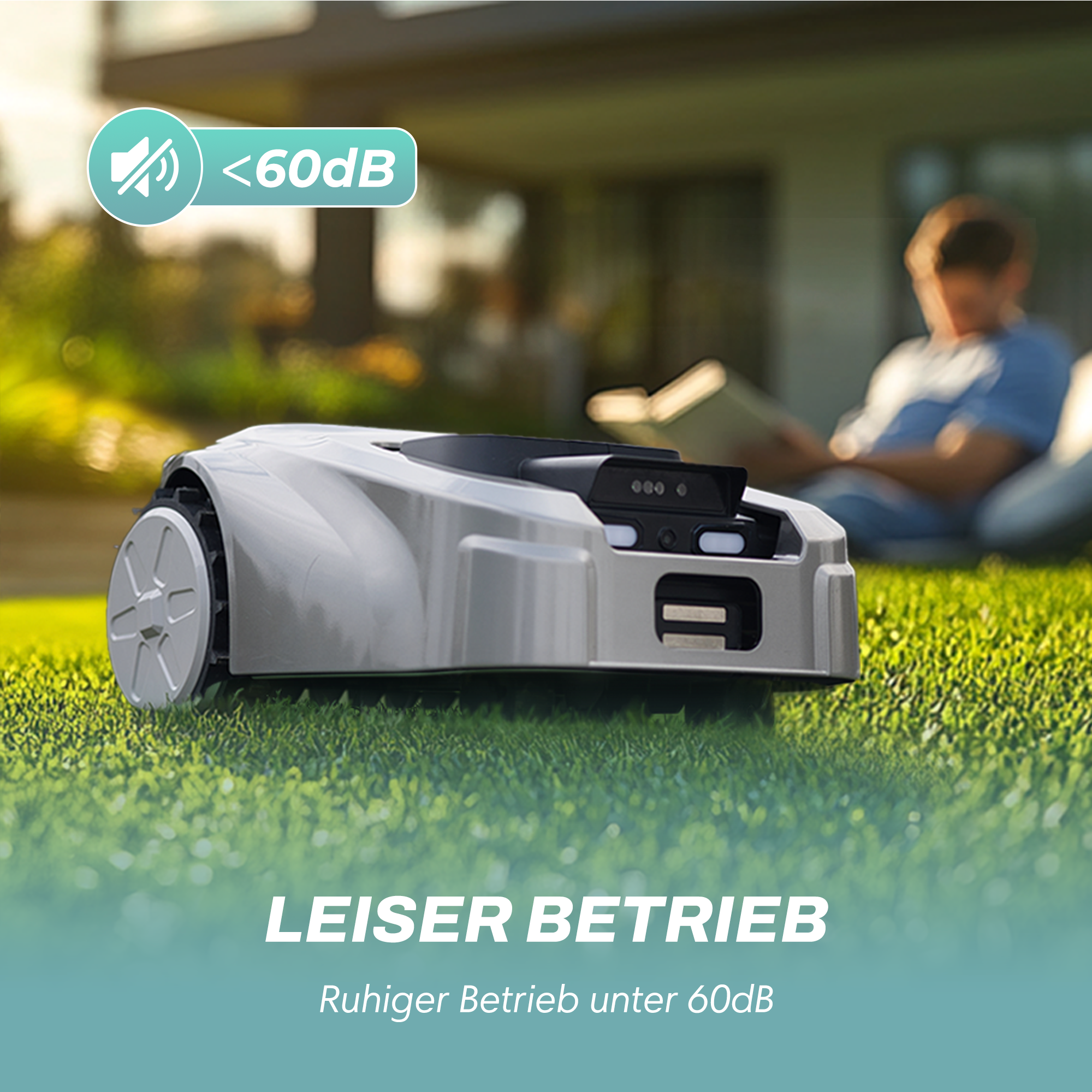 Isward GX 2500㎡ – Der intelligente Mähroboter für große Rasenflächen