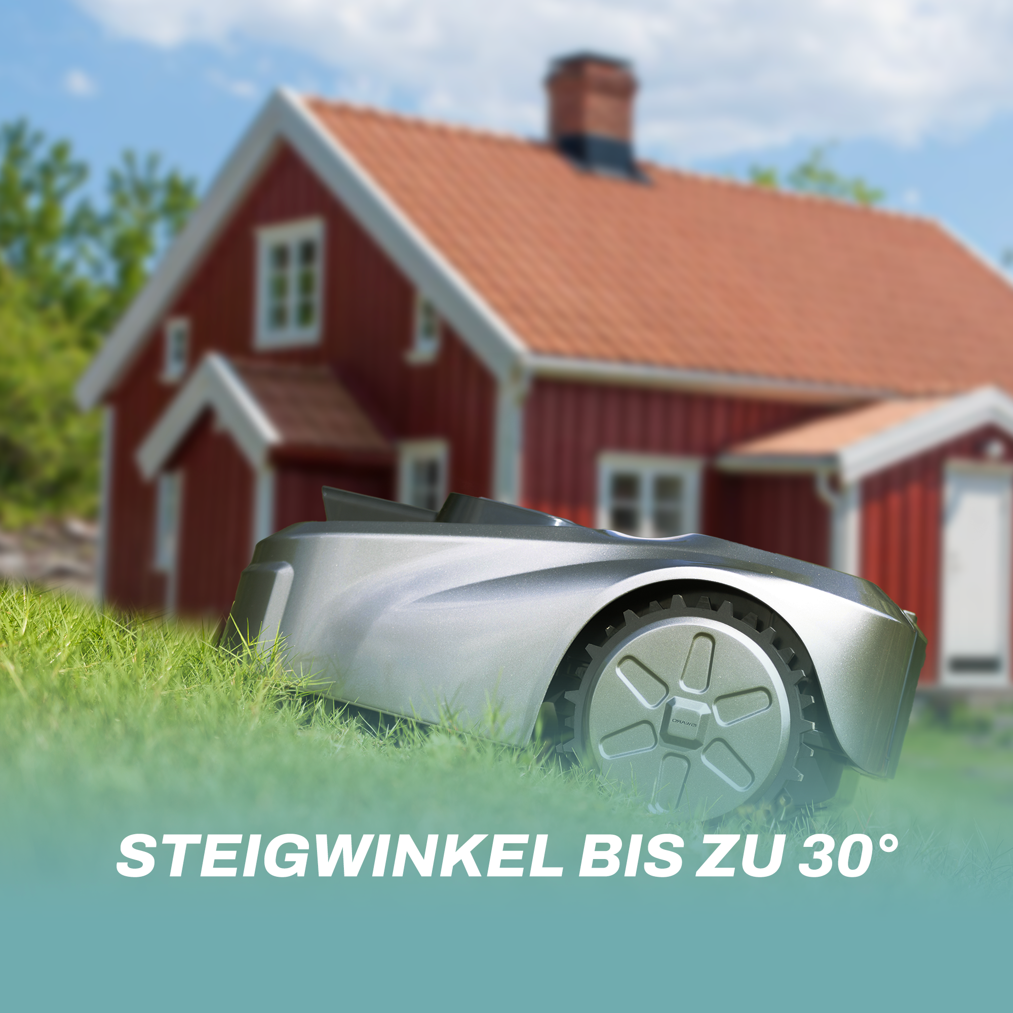 Isward GX: Für Gärten bis 2500㎡, kabellos und smart